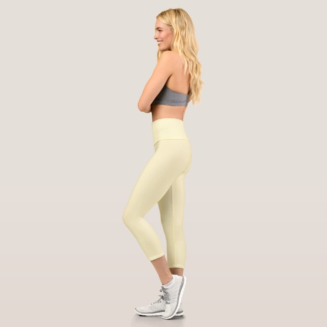 Farbenlemon-Chiffon Capri Leggings (Links)