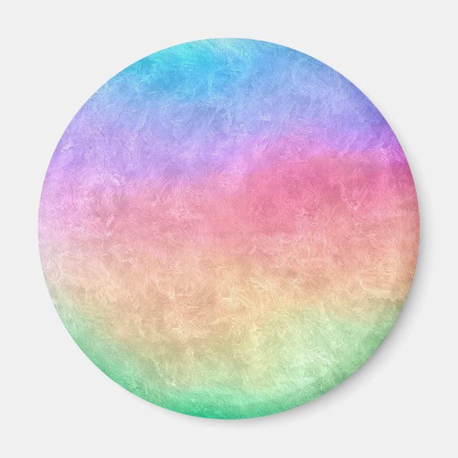 FARBENMODERNES ABSTRAKT MAGNET (Vorne)