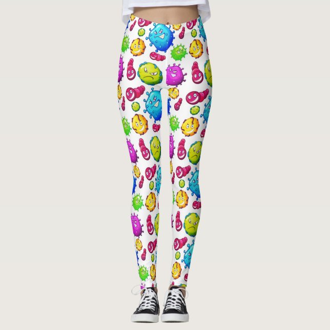 Farbenmuster Leggings (Vorderseite)