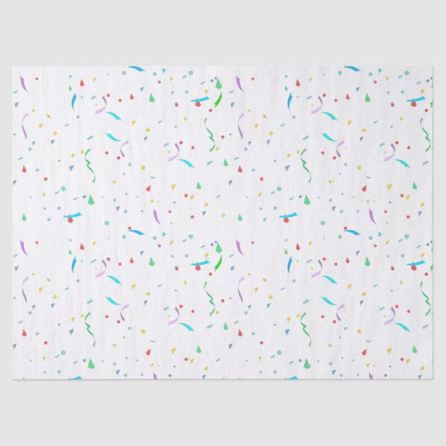 Farbenpapier Confetti | Party Tissue Paper Seidenpapier (Vorderseite)