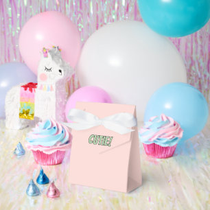 Farbenprächtige Geburtstagsparty Geschenkschachtel