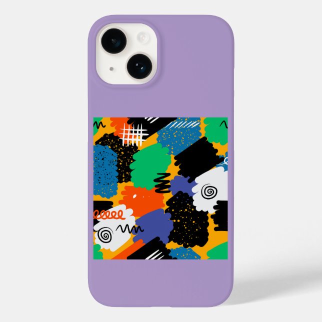 Farbenprächtiges Design Case-Mate iPhone Hülle (Rückseite)