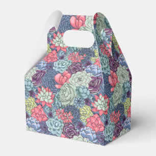 Farbenprächtiges Muster Geschenkschachtel