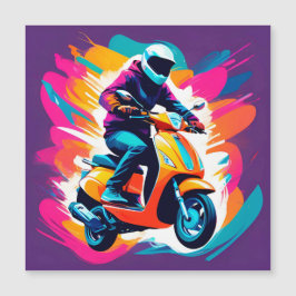 Farbenprägung eines Reisenden Magnetkarte