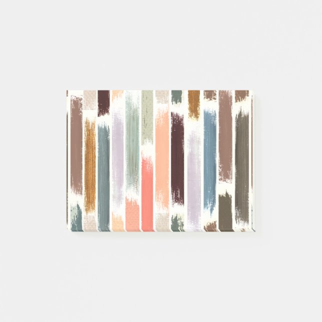 Farbenregen 2 post-it klebezettel (Vorderseite)