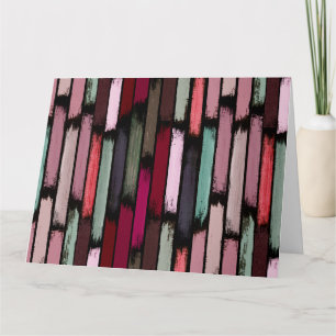 Farbenregen 3 dankeskarte