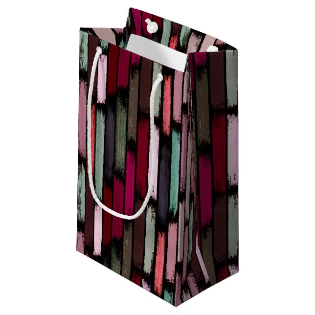 Farbenregen 3 kleine geschenktüte (Vorderseite Schrägansicht)