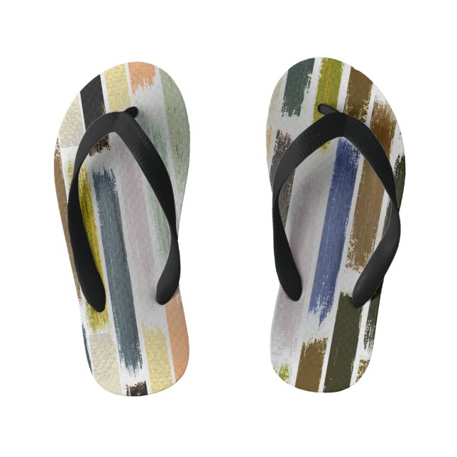 Farbenregen 5 kinderbadesandalen (Fußbett)