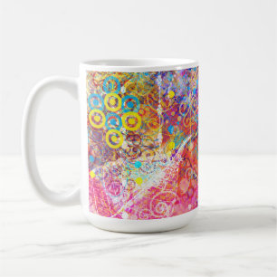 Farbenregen Kaffeetasse