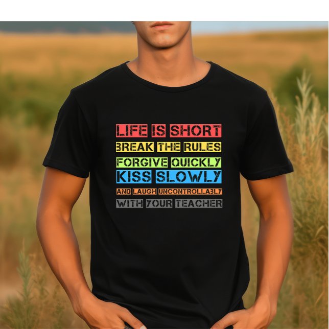 Farbenreiche Weisheit: Die lebendigen Lektionen de T-Shirt (Von Creator hochgeladen)
