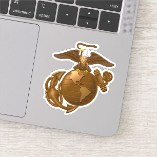 Farbenreicher EGA - Bronze Aufkleber