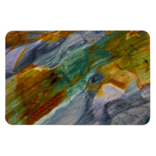 Farbenreicher Piute-Jasper Magnet