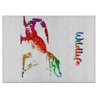 Farbenspiel Schneidebrett