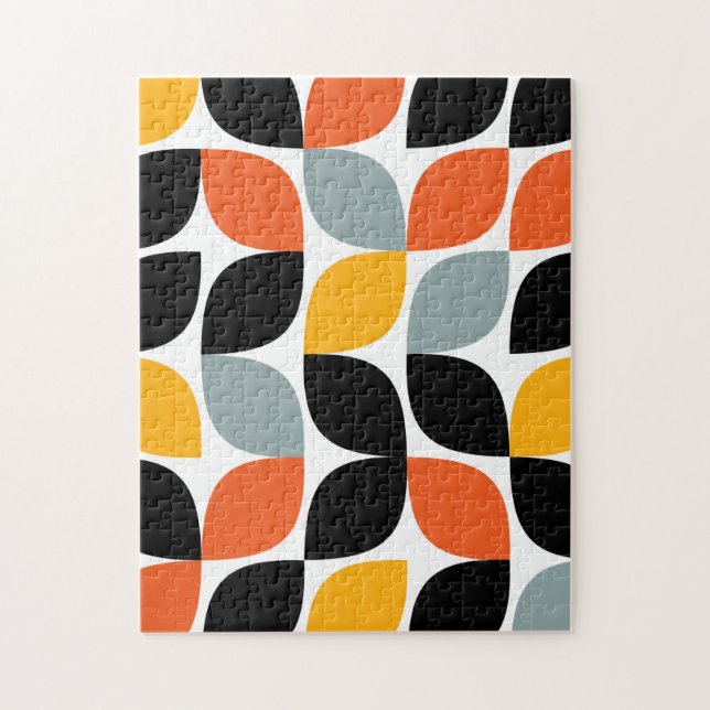 Farbenvolles, einzigartiges, trendiges, urbanes Bl Puzzle (Vertikal)