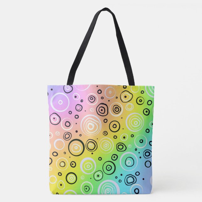 Farbenvolles Gradient Design mit Fun Circles! (Vorderseite)