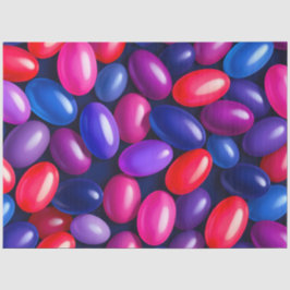 Farbenvolles Jelly Bean Art Tissue Paper Seidenpapier