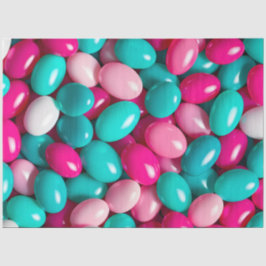 Farbenvolles Jelly Bean Art Tissue Paper Seidenpapier