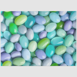 Farbenvolles Jelly Bean Art Tissue Paper Seidenpapier