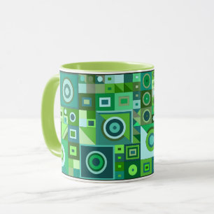 Farbenvolles künstlerisches Geburtstagsgeschenk Tasse