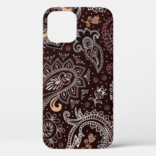Farbenvolles nahtloses Muster im Paisley-Stil. Vin Case-Mate iPhone Hülle