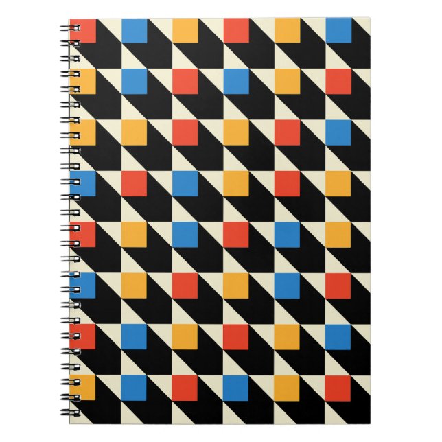 Farbenvolles Notebook Notizblock (Vorderseite)