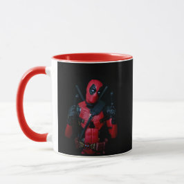 Farbenvolles Superhelden-Design Tasse