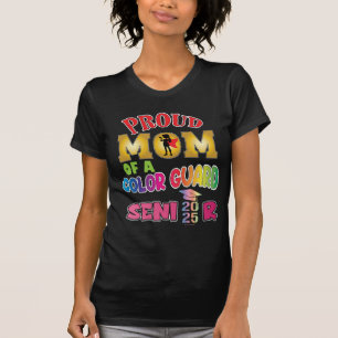 Farbenwache Senior Mom Abschlussklasse 2025 T-Shir T-Shirt