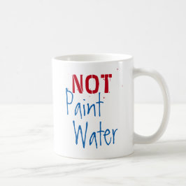 Farbenwasser nicht lackieren Wasser für künstleris Tasse