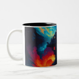 Farbenwelt Zweifarbige Tasse
