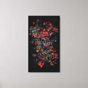 Farbenzellen Leinwanddruck