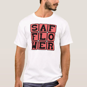 Färberdistel, Krautige einjährige Blume T-Shirt