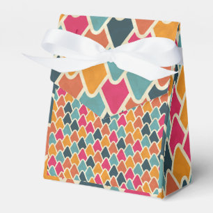 Farbexplosion Geometrisches Design – Moderner Abst Geschenkschachtel