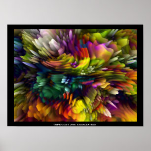 Farbexplosion Poster