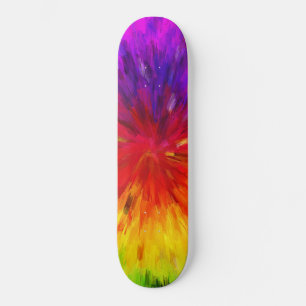 Farbexplosion Skateboard