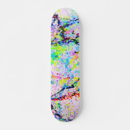 Farbexplosion Skateboard