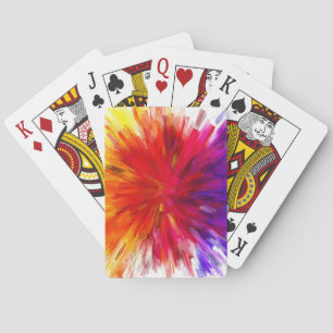 Farbexplosion Spielkarten