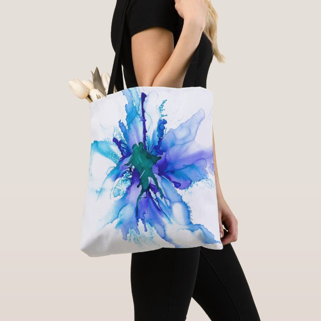 Farbexplosion Tote Tasche (Von Nahem)