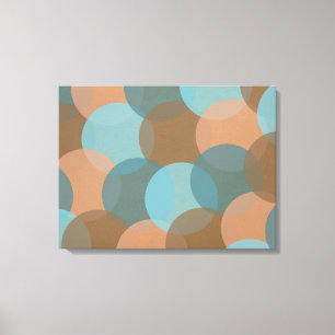 Farbexplosion Wrapped Canvas (Palette 2) Leinwanddruck