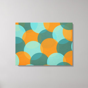 Farbexplosion Wrapped Canvas (Palette 3) Leinwanddruck