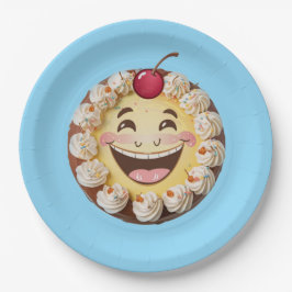 FARBFALL MANDALA PAPPTELLER