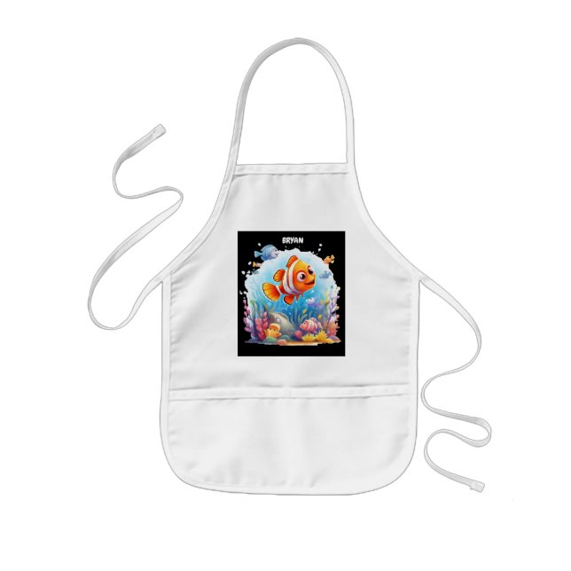 FARBFANG FÜR KINDERSCHÜRZE (Vorne)