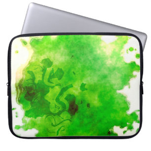 Farbfarbe Aquarellfarbe Laptopschutzhülle