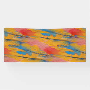 Farbfarbe Banner