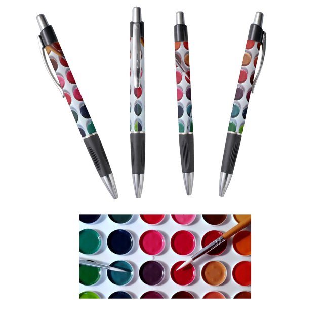 Farbfarbe Farbpalette Künstlerischer Farbton Kugelschreiber (Von Creator hochgeladen)