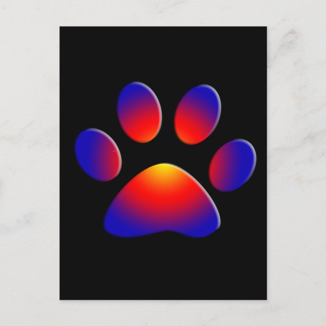 FARBFARBEN POSTKARTE (Vorderseite)