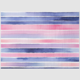 Farbfarbenfrohe Streifen Papiertücher Seidenpapier