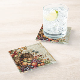 FARBFARBFALL CORNUCOPIA GLASUNTERSETZER