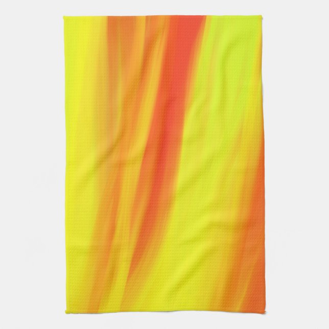 FARBFARBFARBENER RAINBODEN 2 GESCHIRRTUCH (Vertikal)