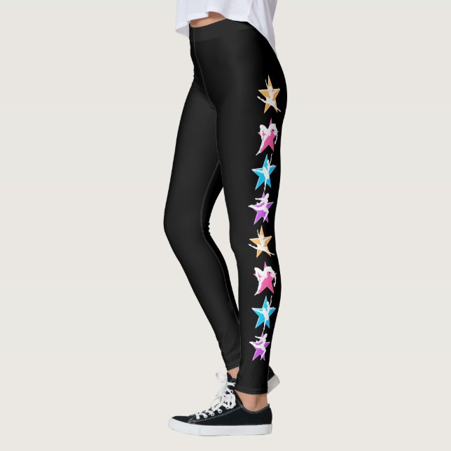 FARBFARBIGE BALLERINA SUPER STAR LEGGINGS (Links)