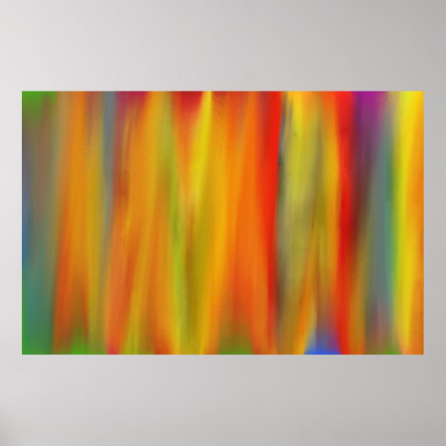 FARBFARBIGE HAUTFLÄCHE ART 5 POSTER (Vorne)